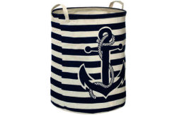 Premier Housewares Anchor Laundry Bag - Navy